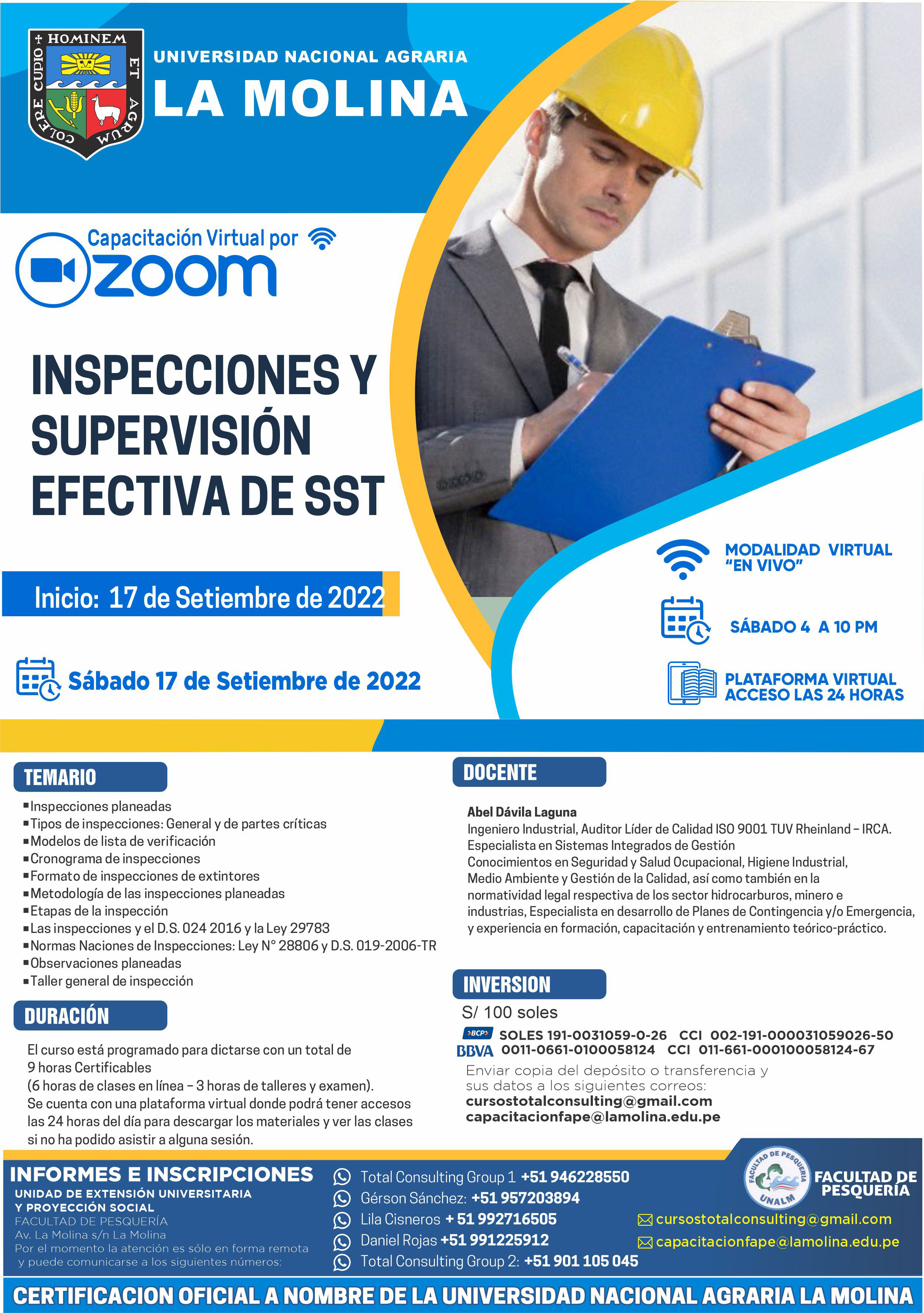 INSPECCIONES Y SUPERVISION EFECTIVA DE SST